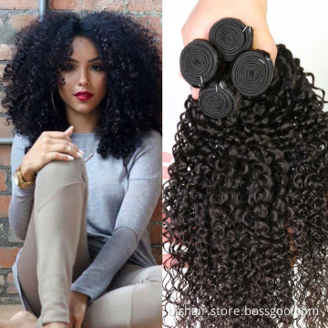 wholesale 10A 10A brazilian straight body kinky curly water deep wave 100% virgin human hair bundles with lace frontal closure
